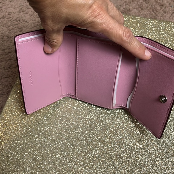 NWT Coach Smith Leather Micro Wallet - Picture 5 of 9